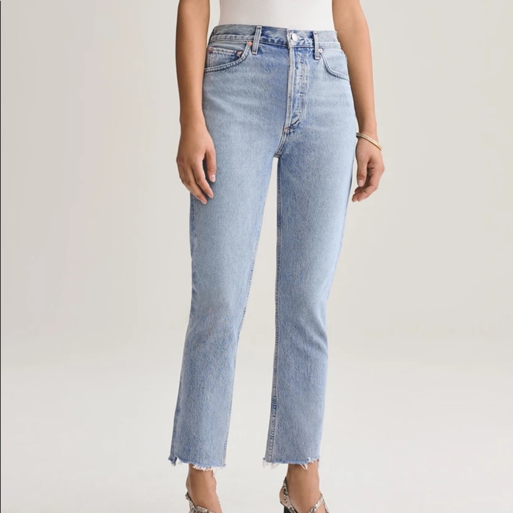 Agolde riley jean in zephyr